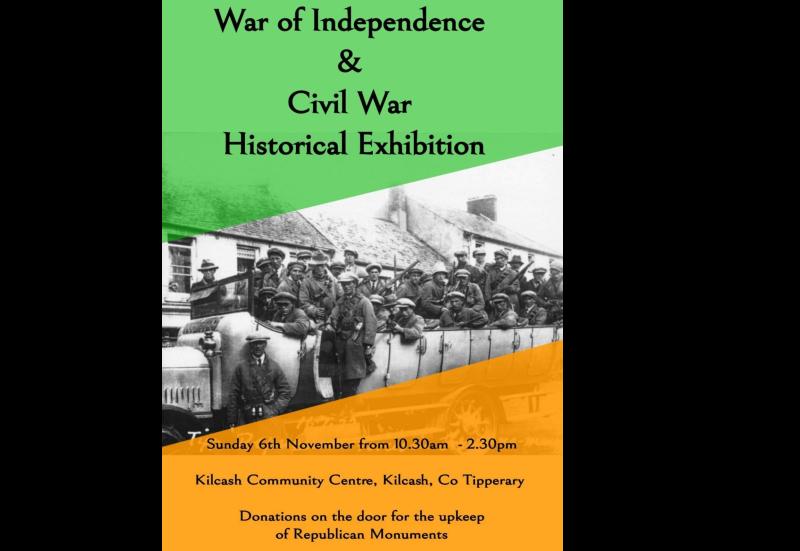 War of Independence and Civil War exhibition to be held in Kilcash