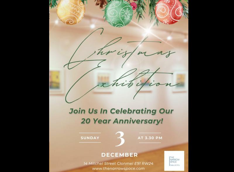 Tipperary art gallery celebrates 20th anniversary with a Christmas exhibition