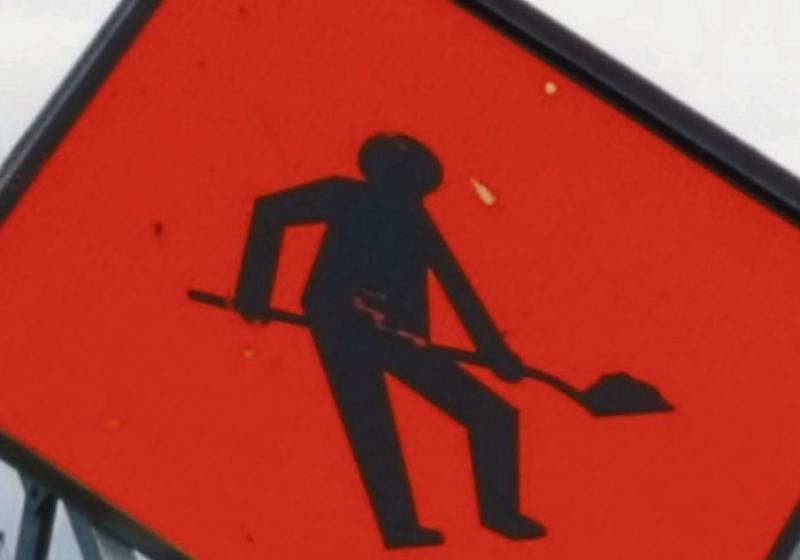 Road works Tipperary