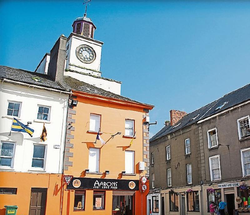 Two faces of Carrick-on-Suir's historic Town Clock now working as renovations continue