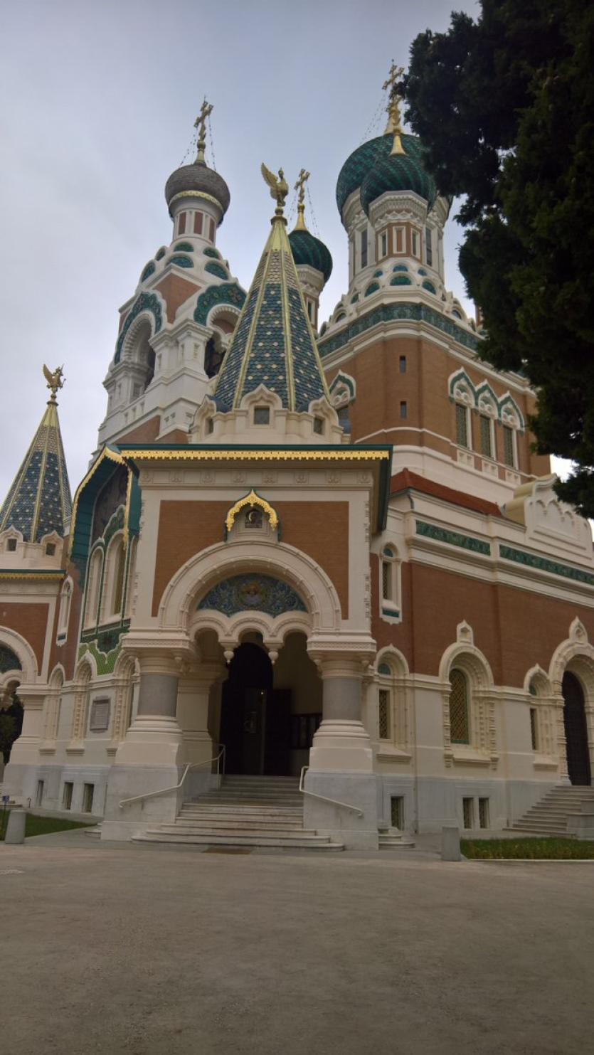 Visiting the Russian Cathedral - absolutely amazing