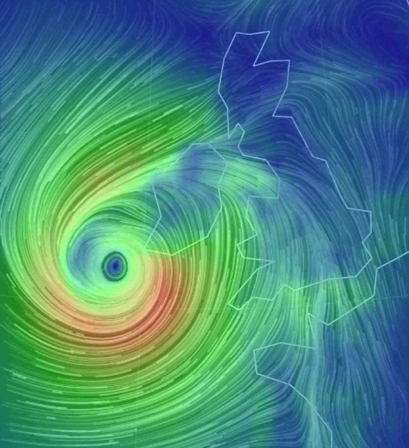 Storm Ophelia Damage