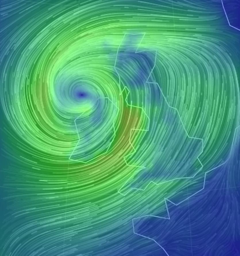 Storm Ophelia Damage
