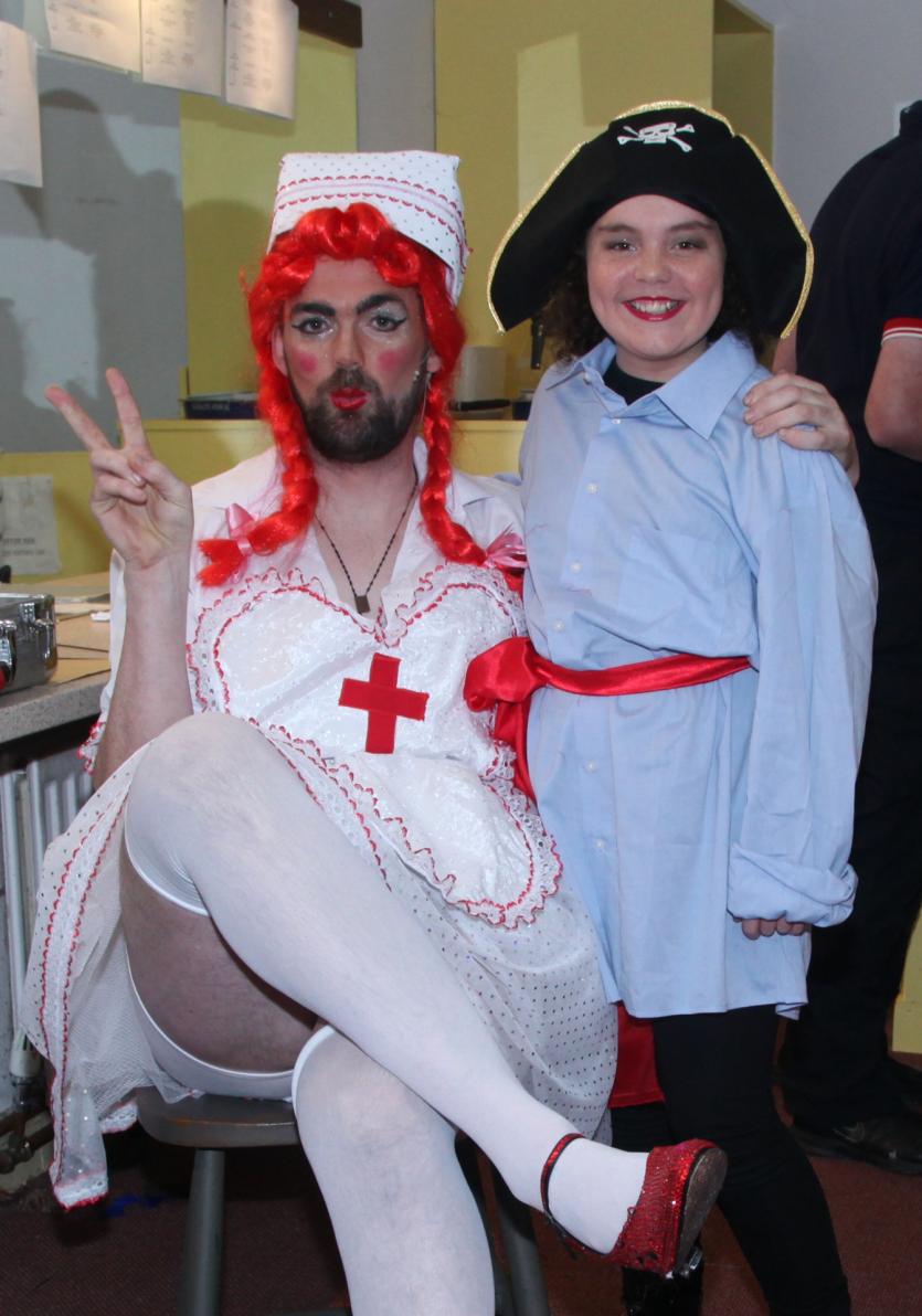 Nurse Ninny and young pirate