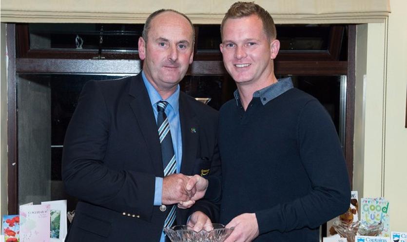 3rd place Shane Webster with Captain Ed Kelly