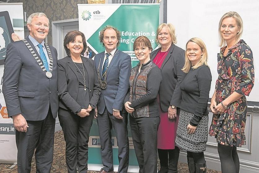 Cllr Roger Kennedy, Rita Guinan, Cllr John Hogan, Sinead Carr, Eileen Condon, Sheila Gallogly & Ann Marie Coonan, Marla Consultants 