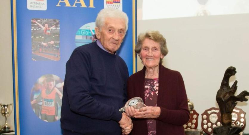 Jerry Lyons and Mrs Breeda Christie