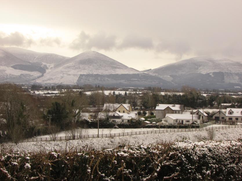 Cahir in the snow