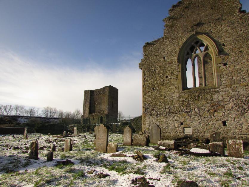 Cahir in the snow