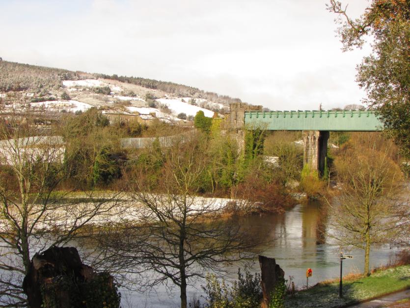 Cahir in the snow