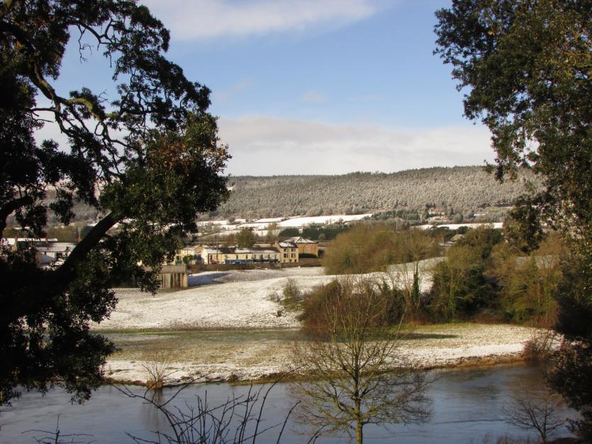 Cahir in the snow