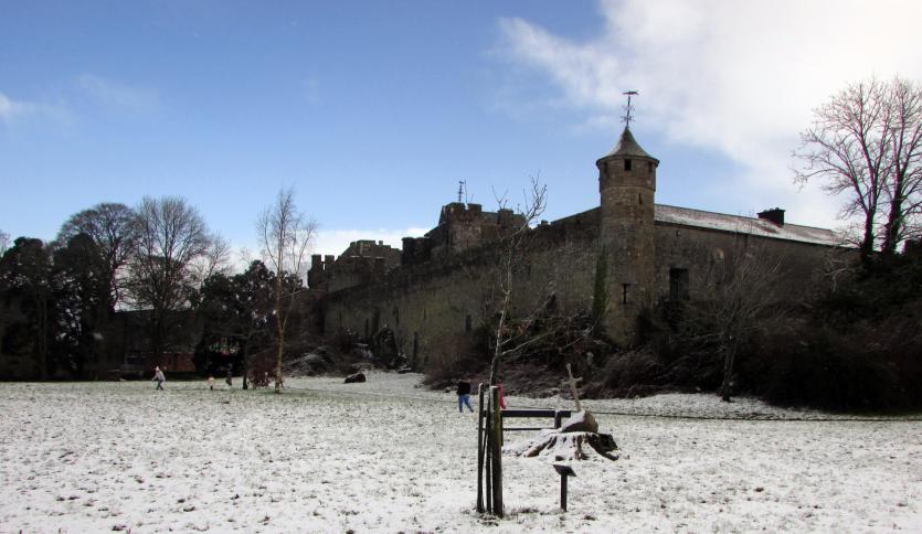 Cahir in the snow
