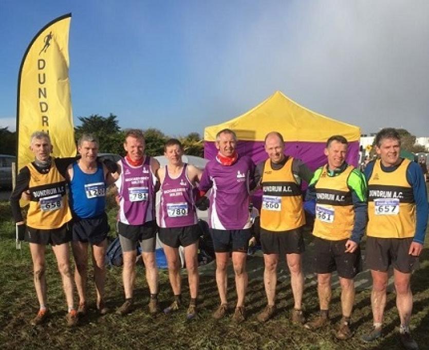 The Tipperary Men's Team at the National Masters Cross Country