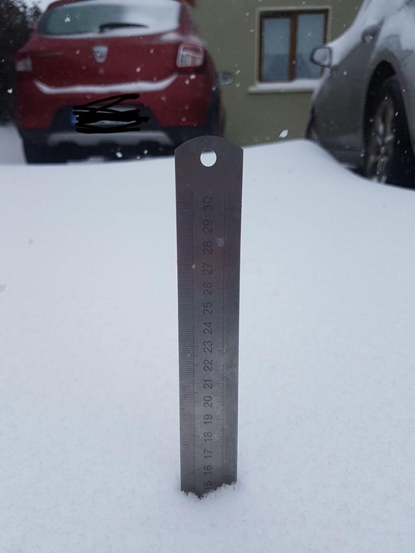 Snow in Tipperary 2018