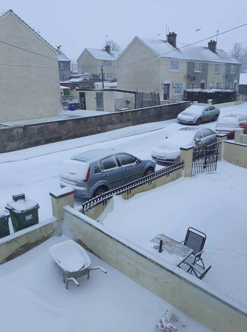 Snow in Tipperary 2018