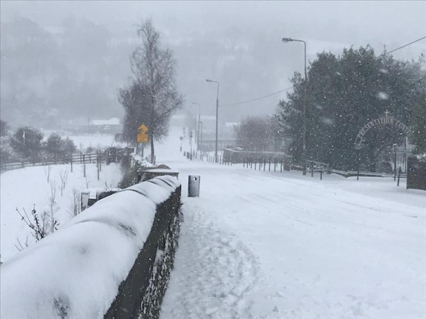 SNow in tipperary 2018