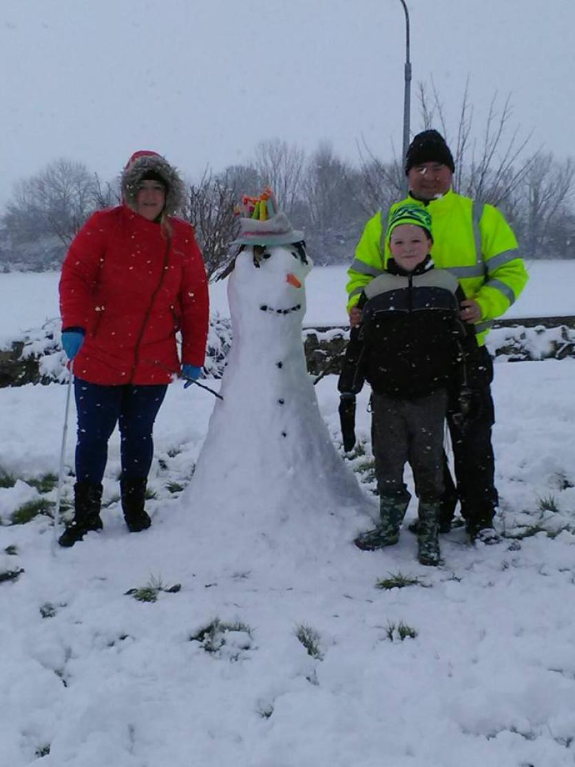 Snow in Tipperary 2018