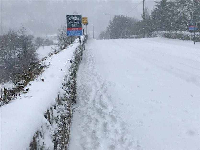 Snow in Tipperary 2018