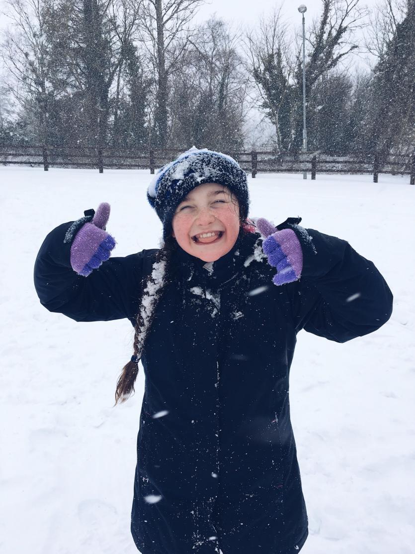 Snow in Tipperary 2018