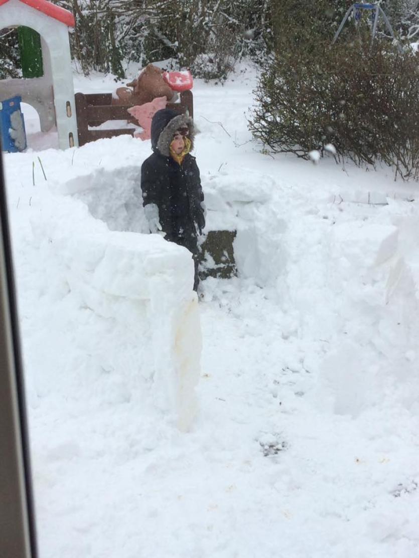 Snow in Tipperary 2018