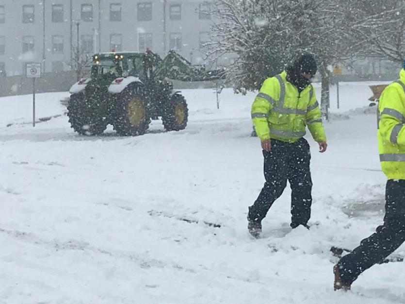 Snow in Tipperary 2018