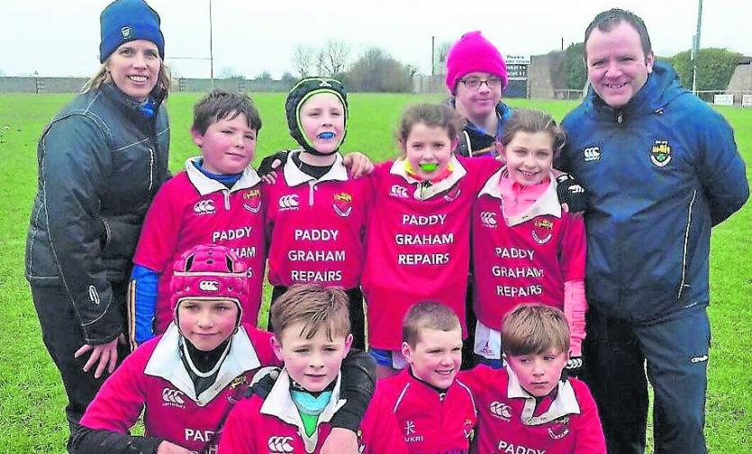 Cashel Rosegreen U11 mini rugby team