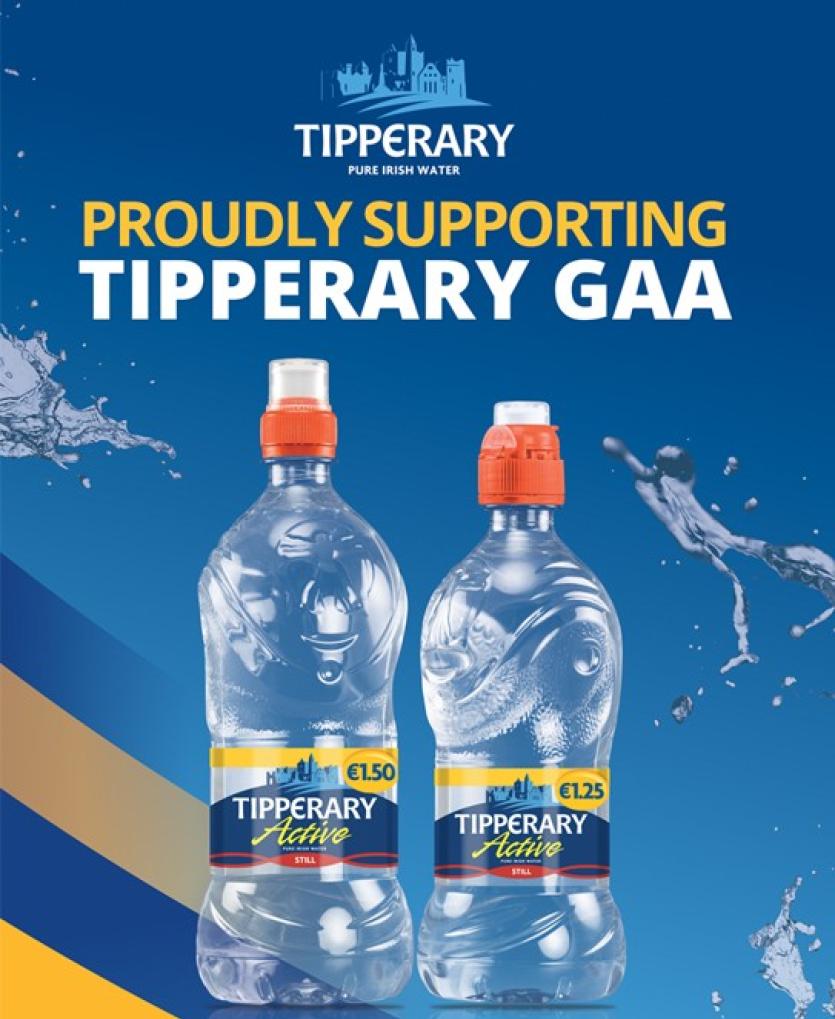  In association with Tipperary Pure Irish Water 