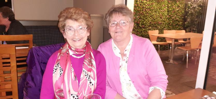 Mary Ryan & Betty Sheehan, Nenagh attending the launch of Normality at Reidy's of Newtown
