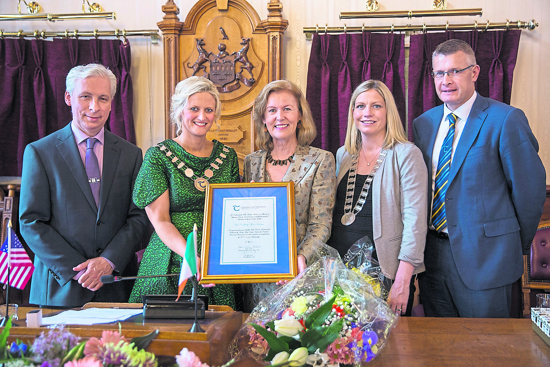 Anne Anderson civic reception